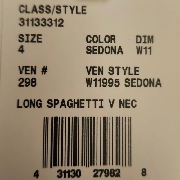 Bridesmaids Dress, Size 4 - New with Tags - Picture 4 of 4